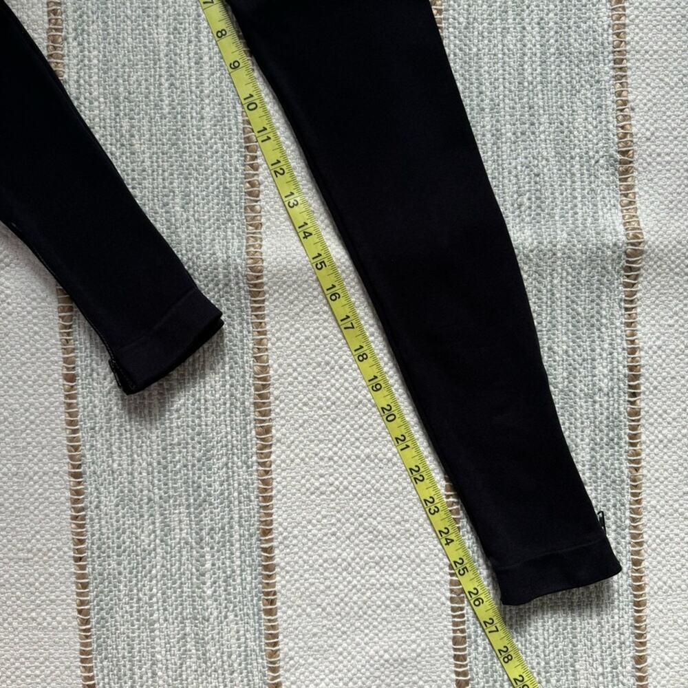 Spanx Seamless Side Zip High Rise Leggings in Very Black Women’s Size Medium - Picture 5 of 9